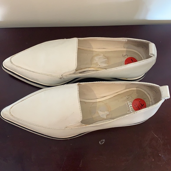 Shellys London Pointed Toe Shoes White - Picture 5 of 6